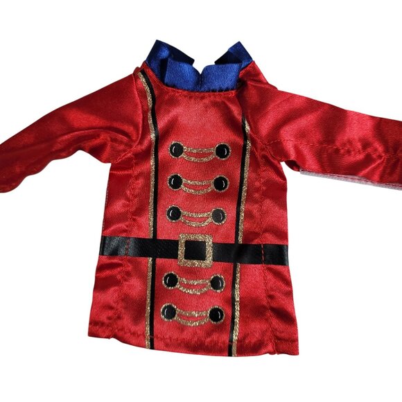 Elf on the Shelf Claus Couture Collection Sugar Plum Soldier Nutcracker Jacket - Picture 2 of 4